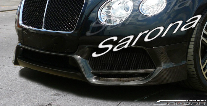 Custom Bentley GT  Coupe Front Bumper (2012 - 2017) - $2900.00 (Part #BT-009-FB)